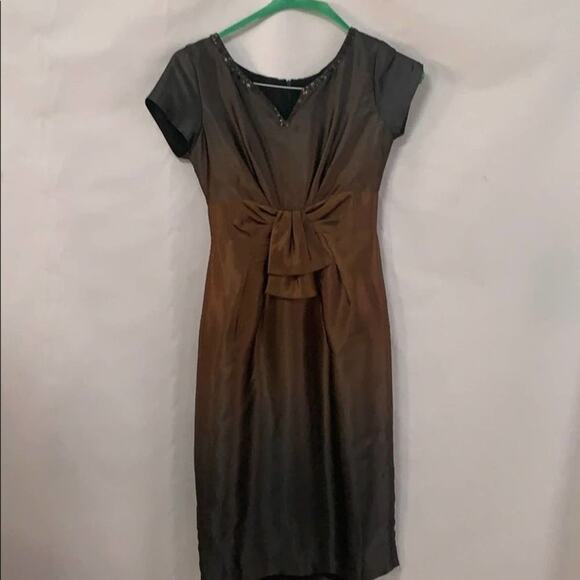 SIGNATURE BY ROBBIE BEE OMBRÉ SHEATH DRESS‎ Sz 8 P - Picture 2 of 9